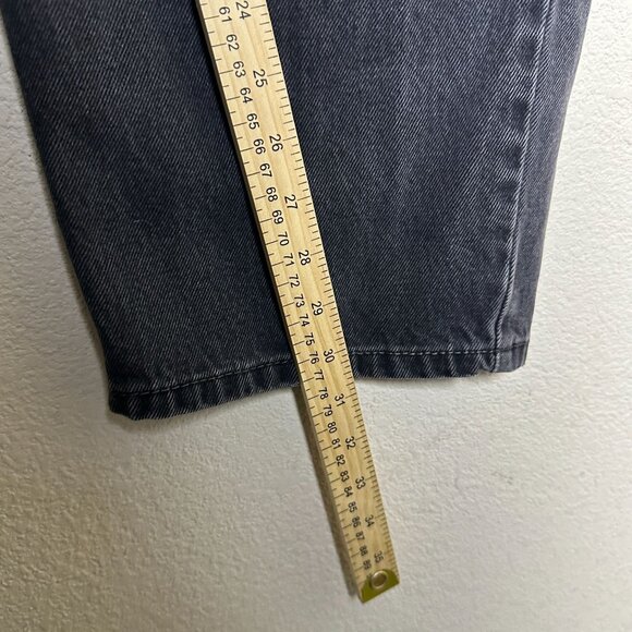 Levi 550 Denim Jean Pant Men 40x32 Black Western Workwear Fall Casual Straight - Picture 5 of 12